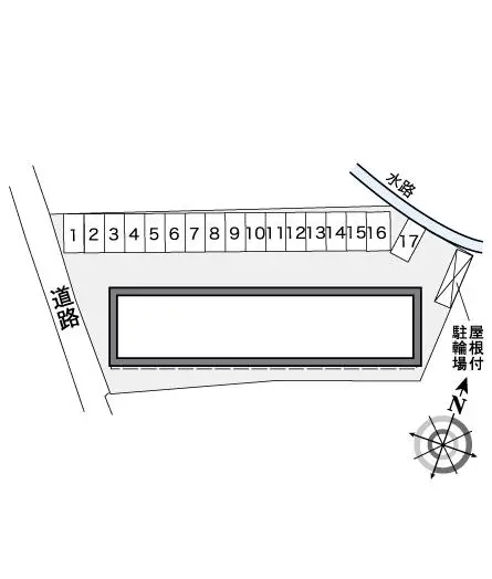 ★手数料０円★岡山市東区瀬戸町瀬戸　月極駐車場（LP）